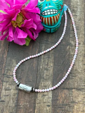 18" "Cotton Candy" Barrel Necklace