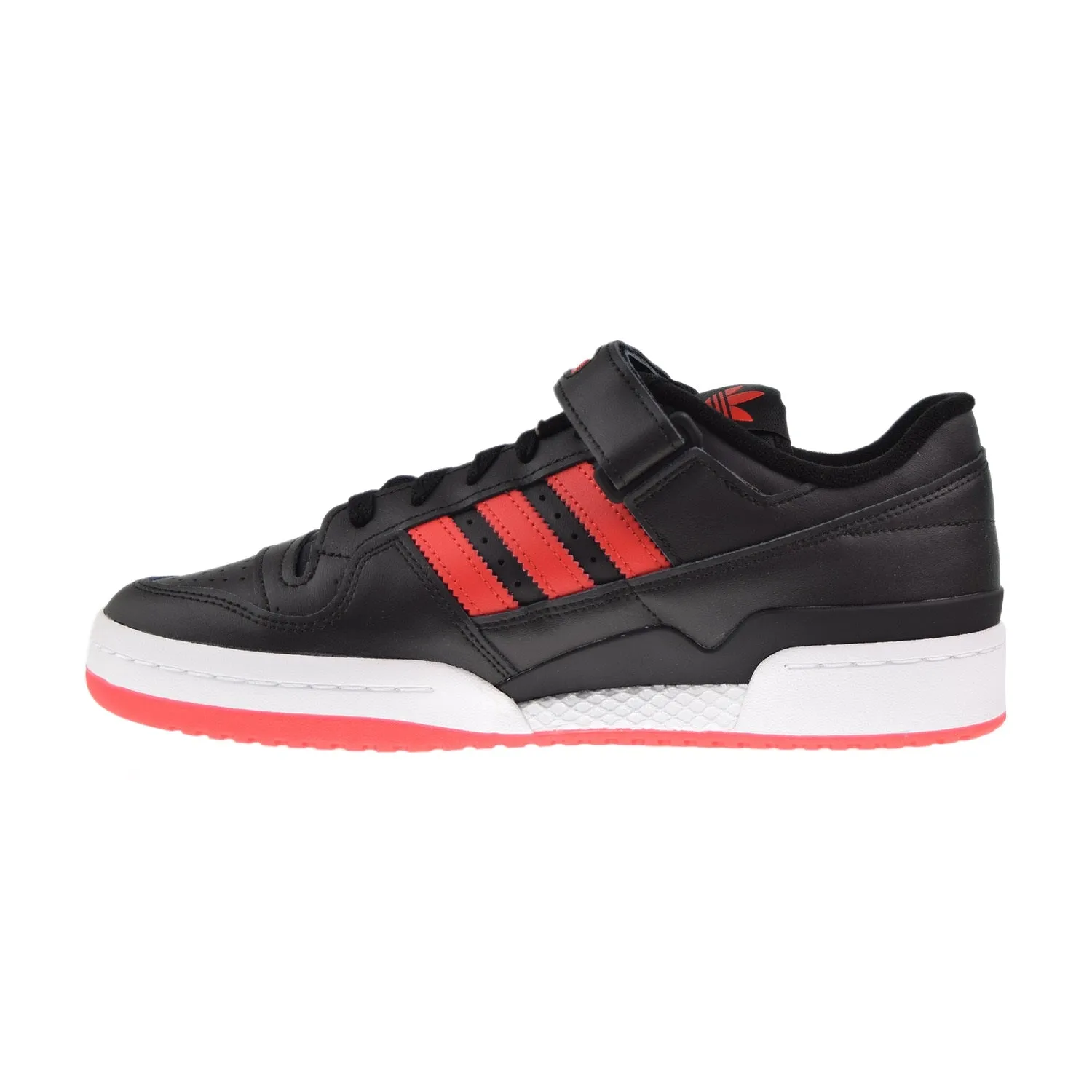 Adidas Forum Low Men's Shoes Core Black-Vivid Red-Cloud White