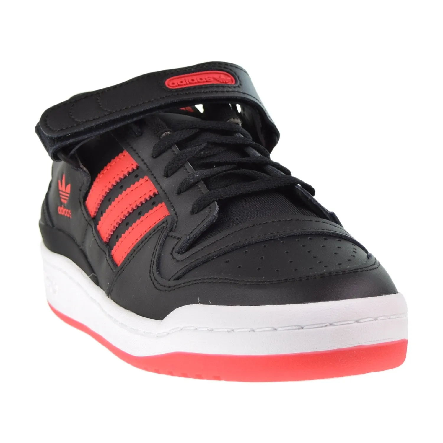 Adidas Forum Low Men's Shoes Core Black-Vivid Red-Cloud White