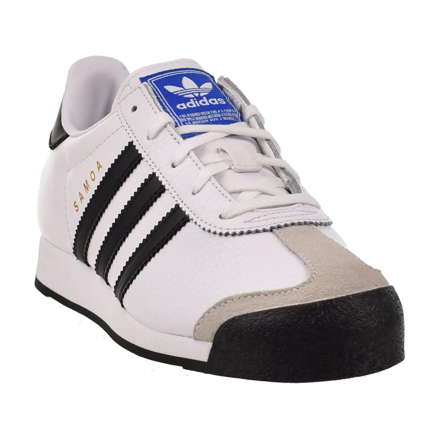 Adidas Samoa C Little Kids' Shoes Cloud White-Core Black