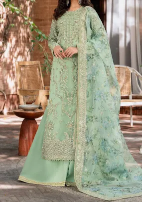 Akbar Aslam Riwayat Pakistani Luxury Organza Dress