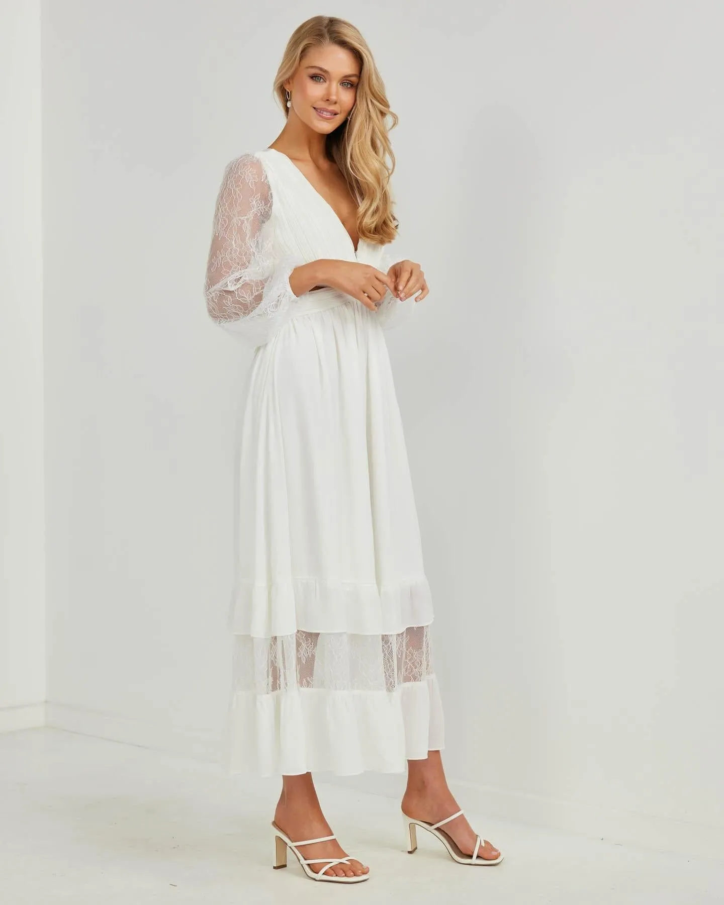 Annie Dress-White