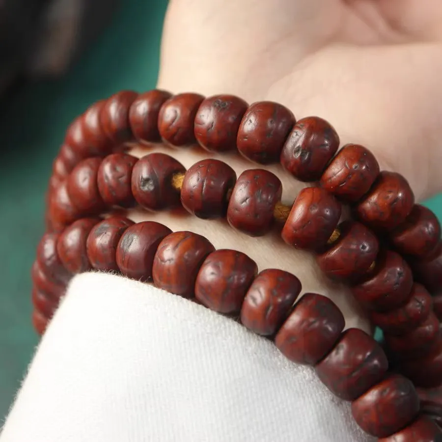 Antique Tibetan Bodhi Seed Mala