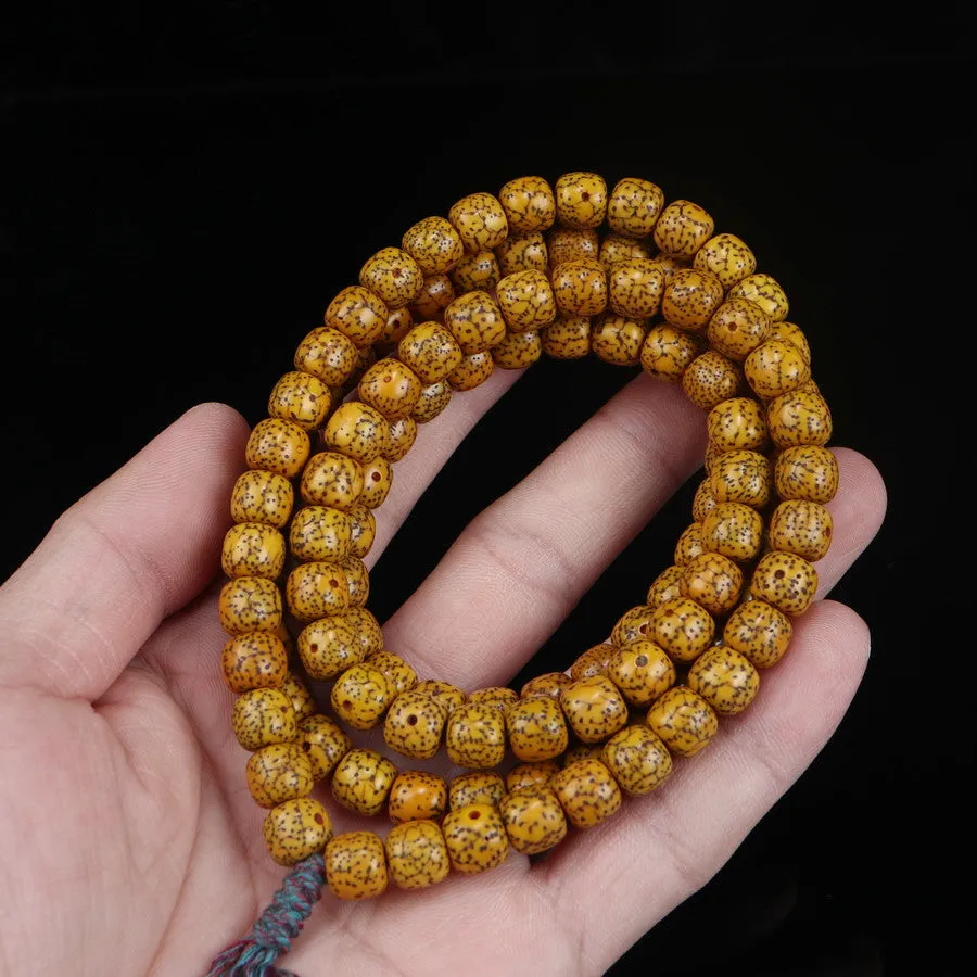 Antique Tibetan Lotus Seed Mala