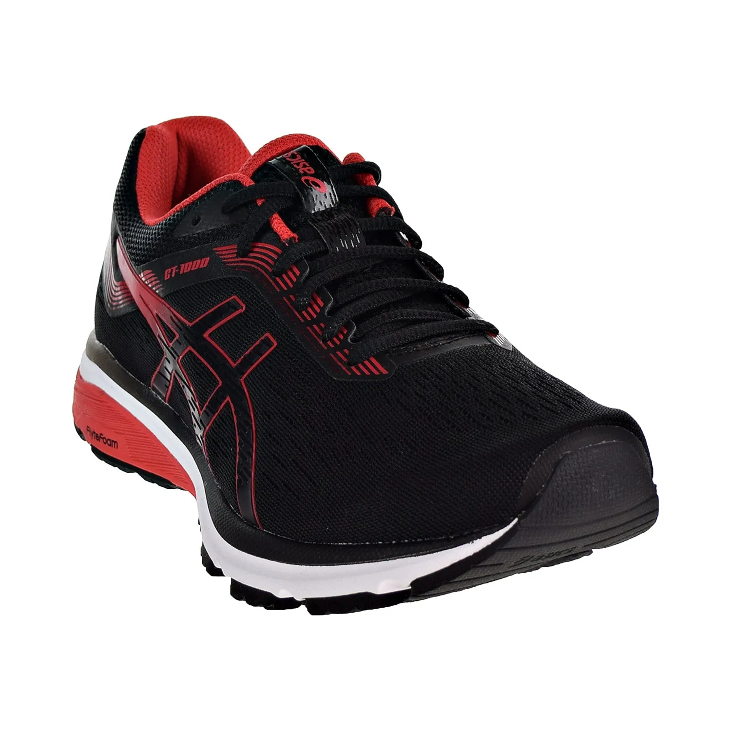 Asics GT-1000 7 Men's Shoes Black/Red Alert