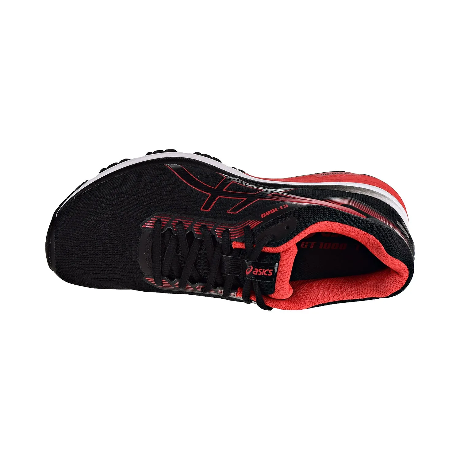 Asics GT-1000 7 Men's Shoes Black/Red Alert