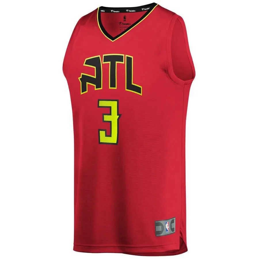 Atlanta Hawks Kevin Huerter Fanatics Branded Replica Fast Break Player Statement Jersey Kids - Red | Ireland D7461A2