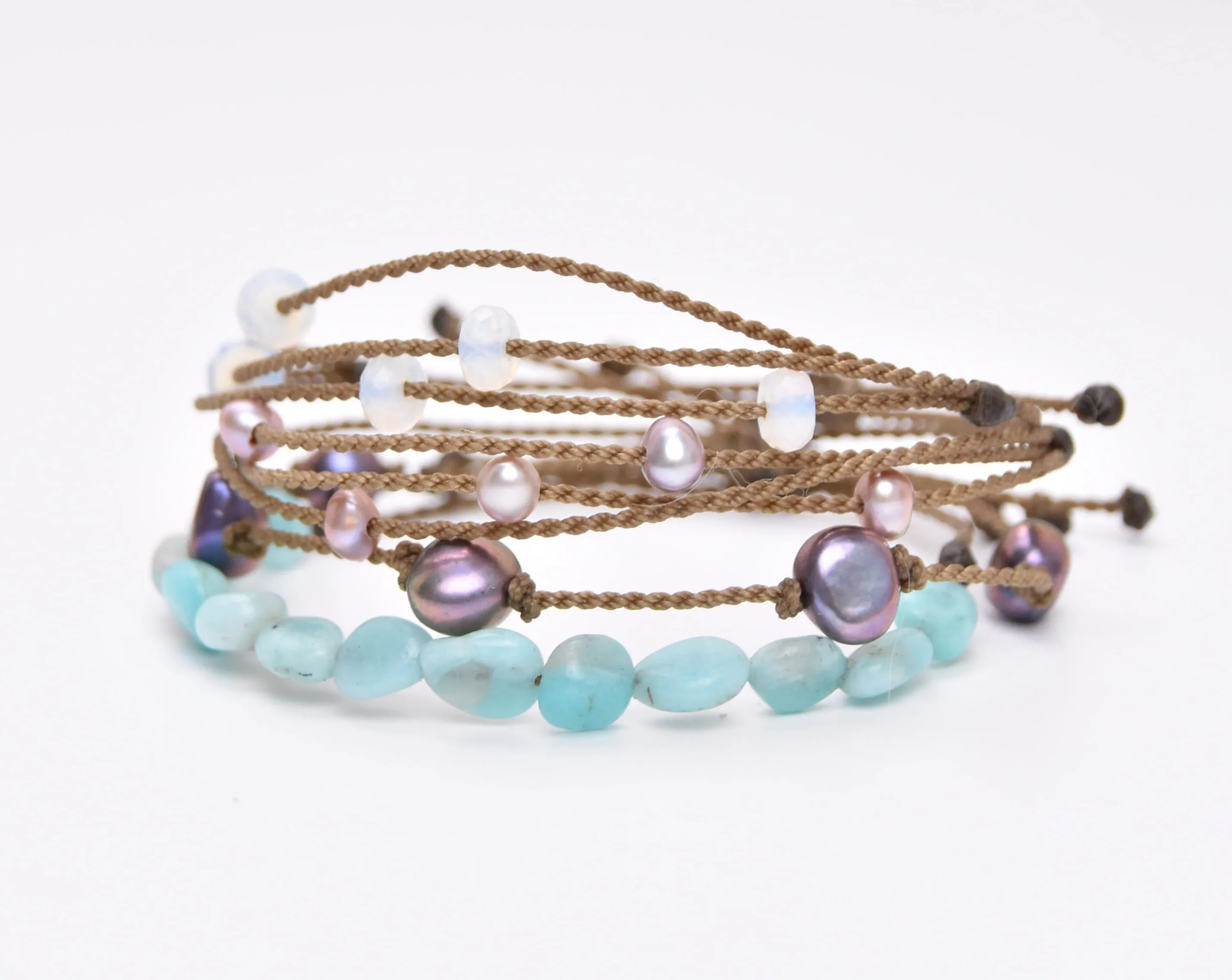 Aurora Borealis - Bracelet Stack (15% off)