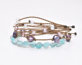 Aurora Borealis - Bracelet Stack (15% off)