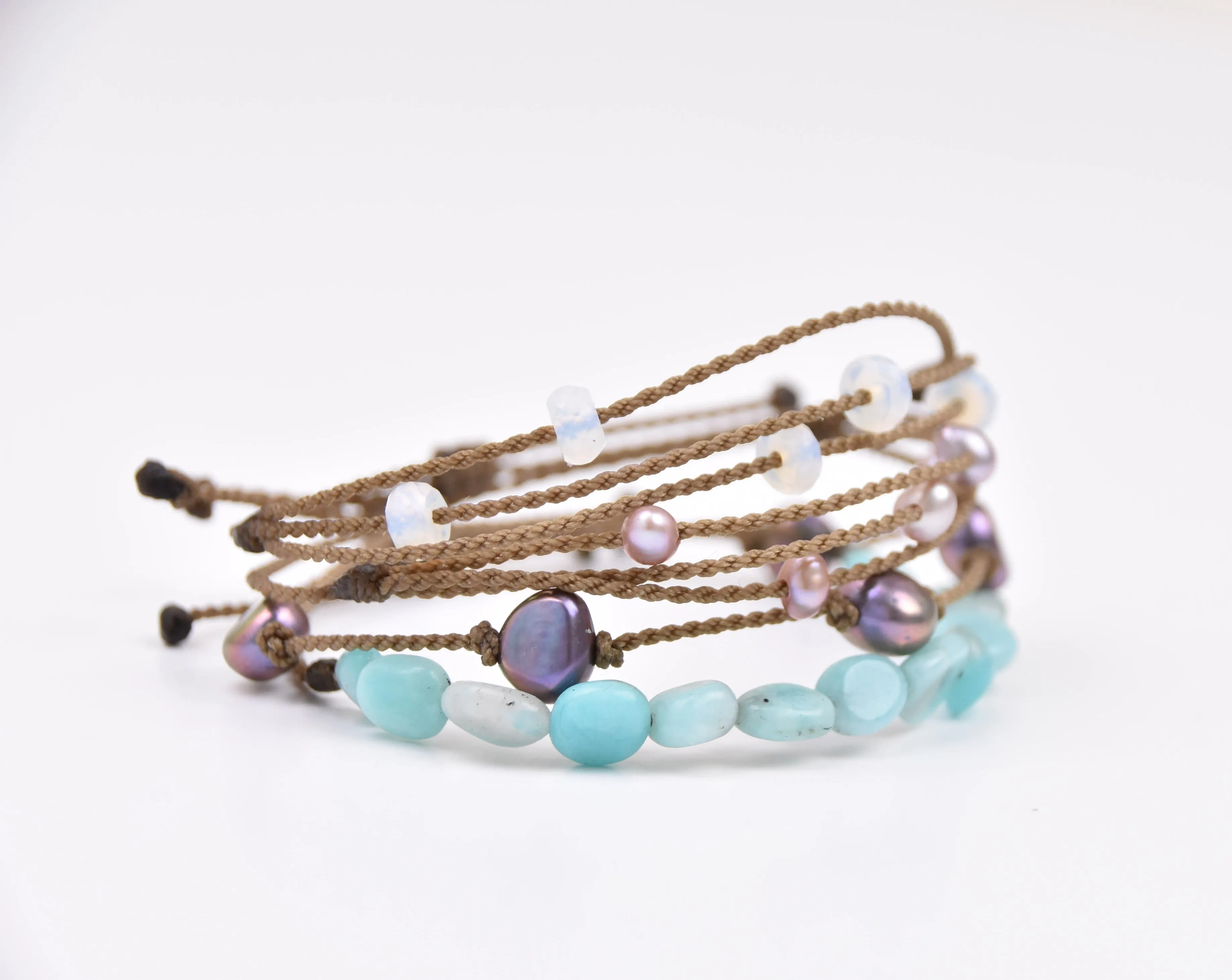 Aurora Borealis - Bracelet Stack (15% off)