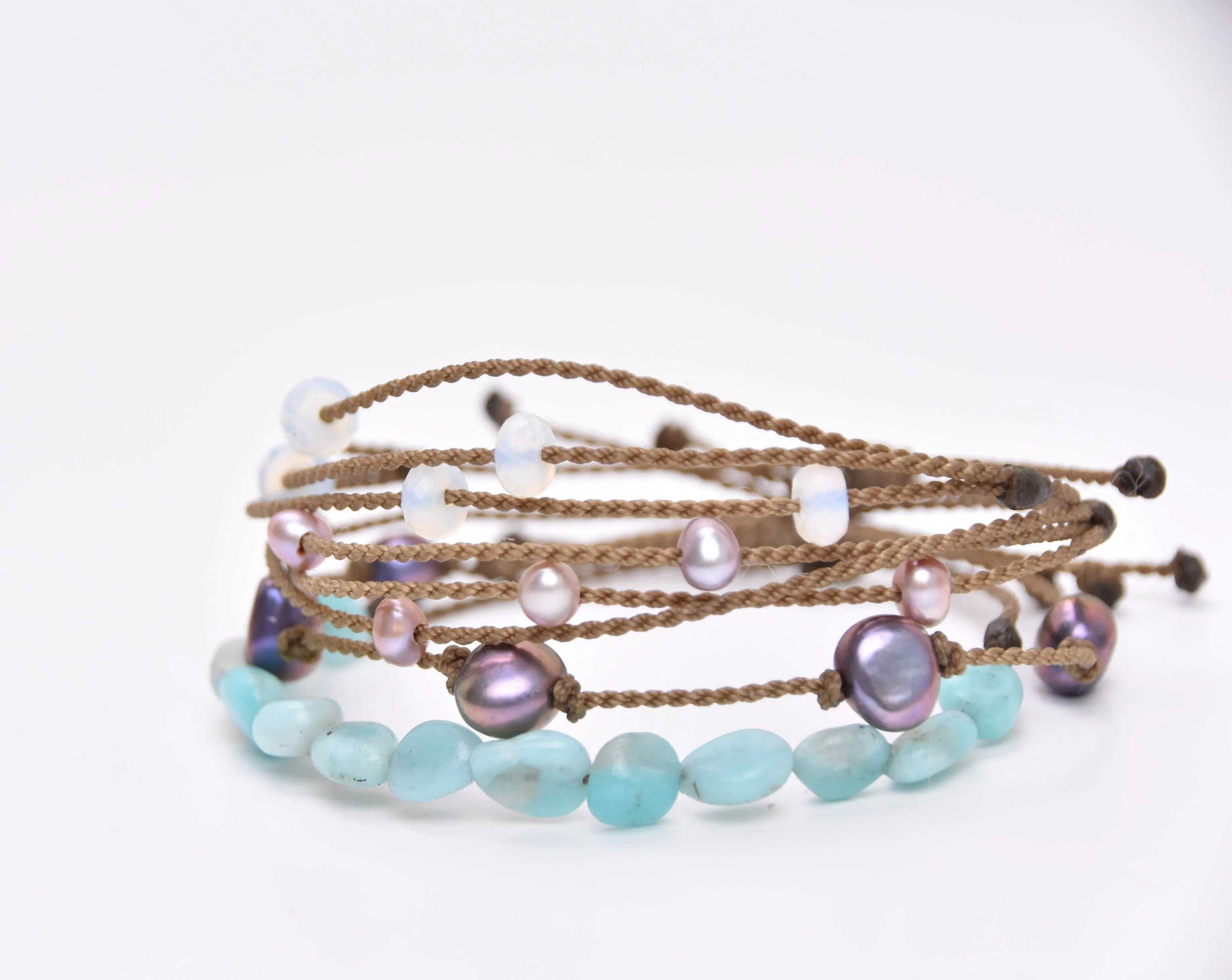 Aurora Borealis - Bracelet Stack (15% off)