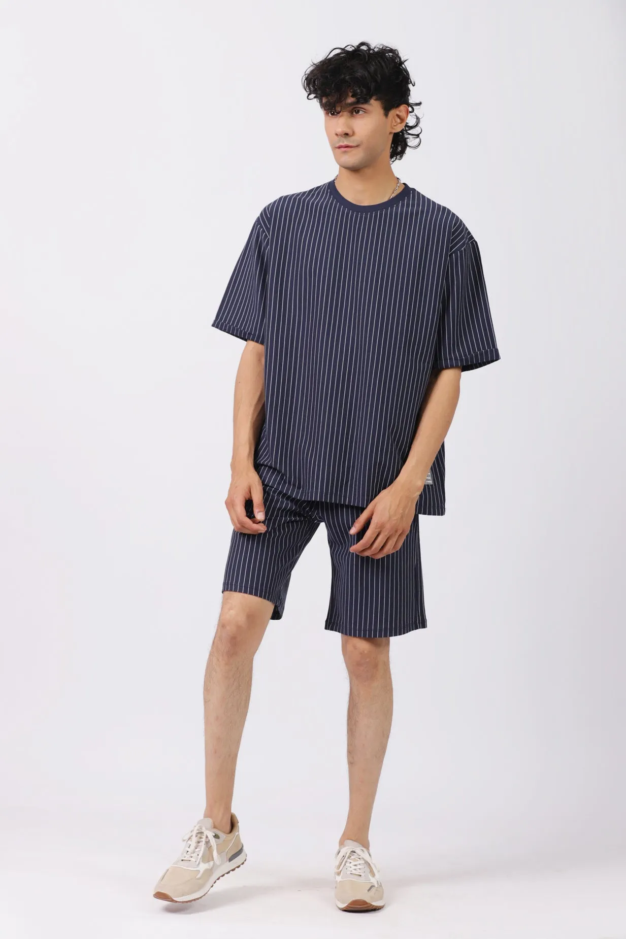 BAGGY FIT STRIPER TEE