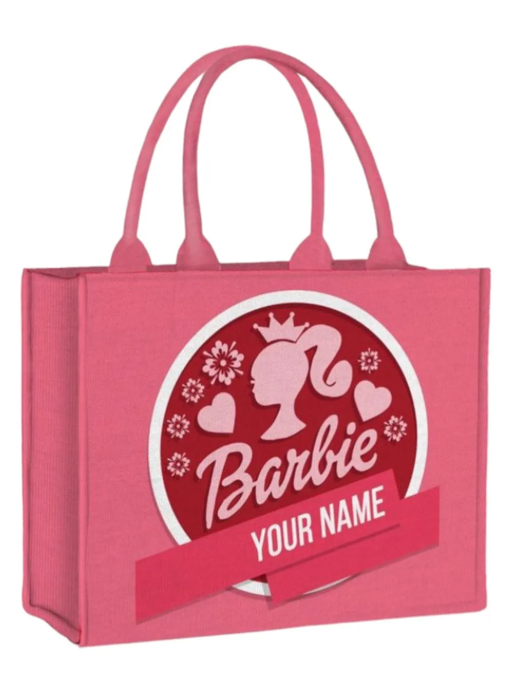 Barbie Edition - Custom Stripe Canvas Tote Bag