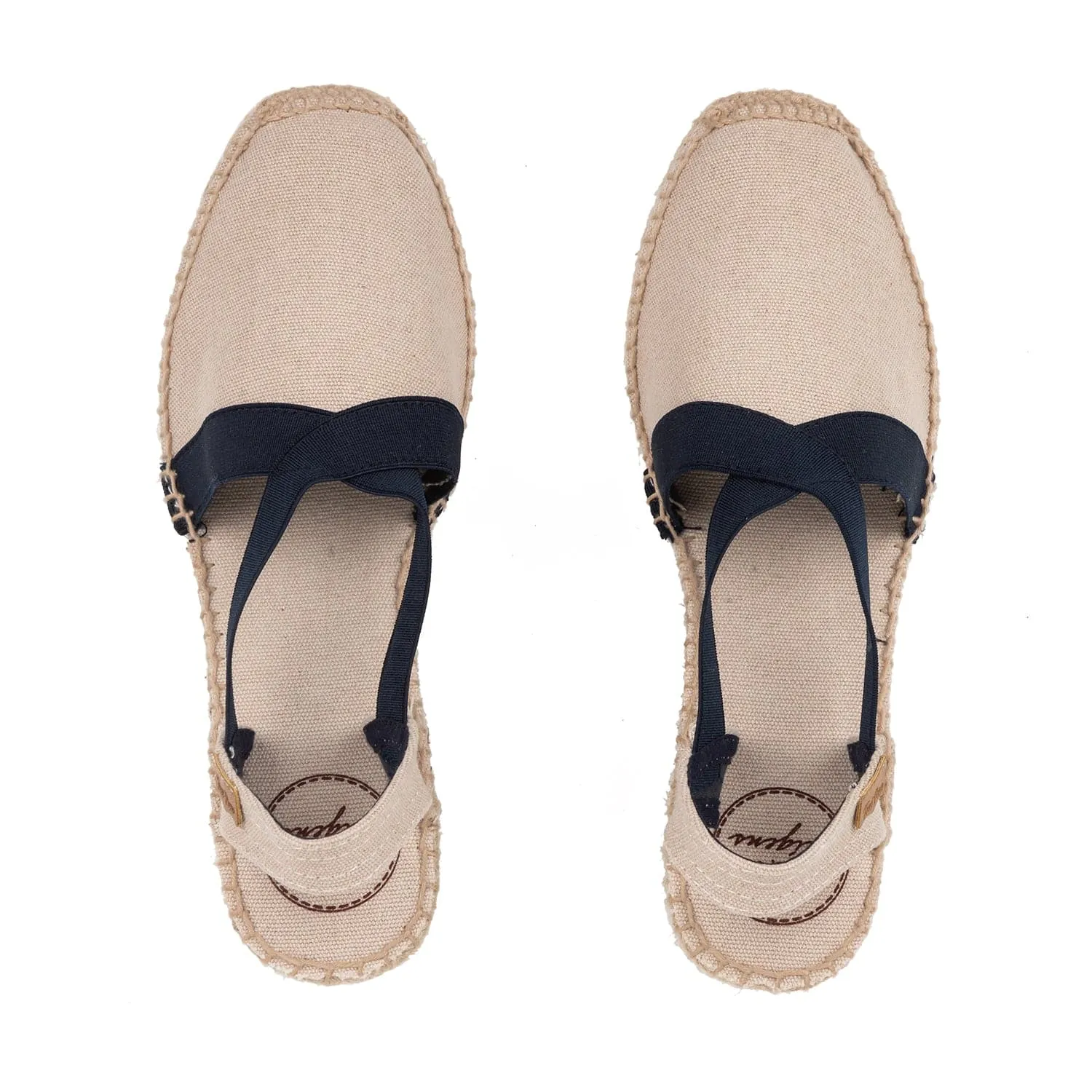 Basic Cotton Blend Wedge Espadrille for Women - Terra-BC