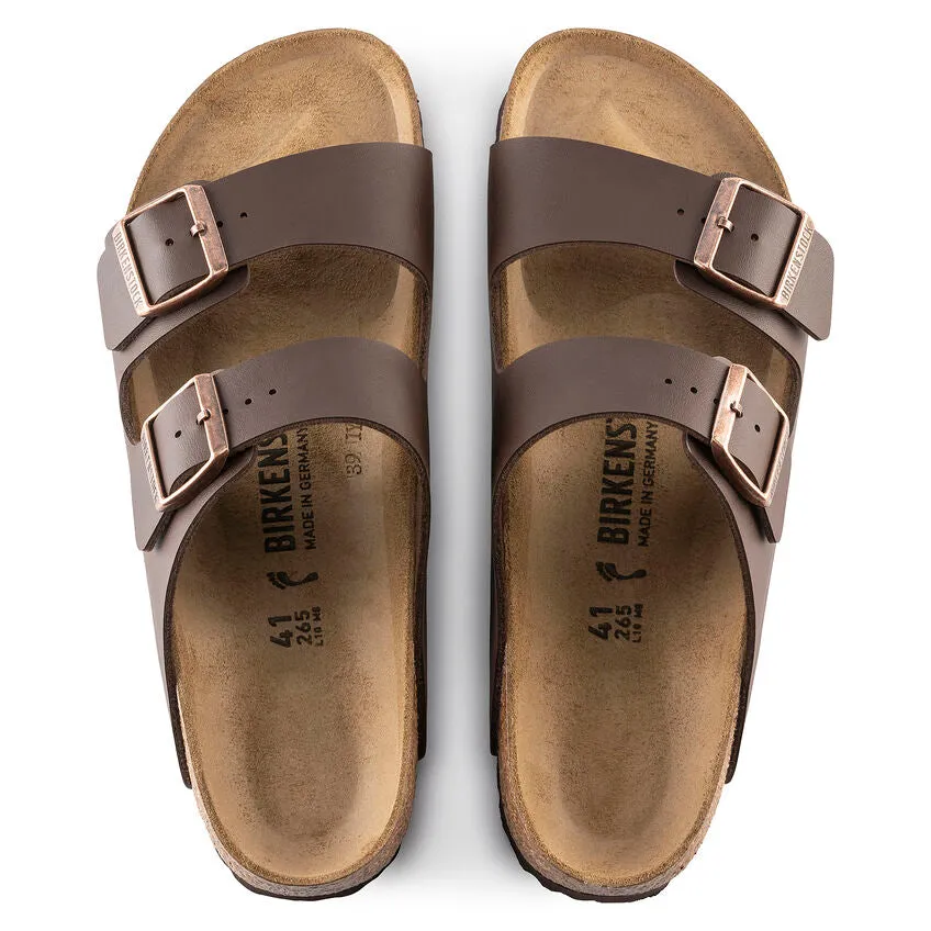 BIRKENSTOCK UNISEX Arizona Birko-Flor (Dark Brown)