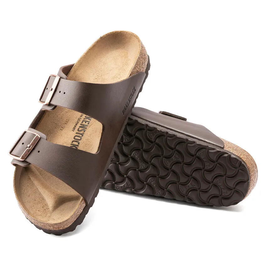 BIRKENSTOCK UNISEX Arizona Birko-Flor (Dark Brown)