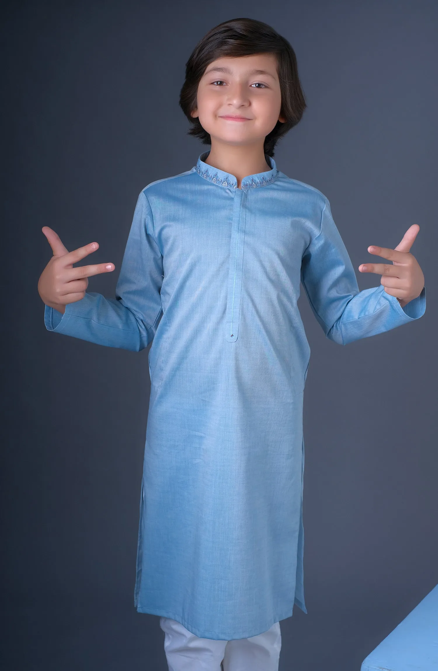 Blue Kurta