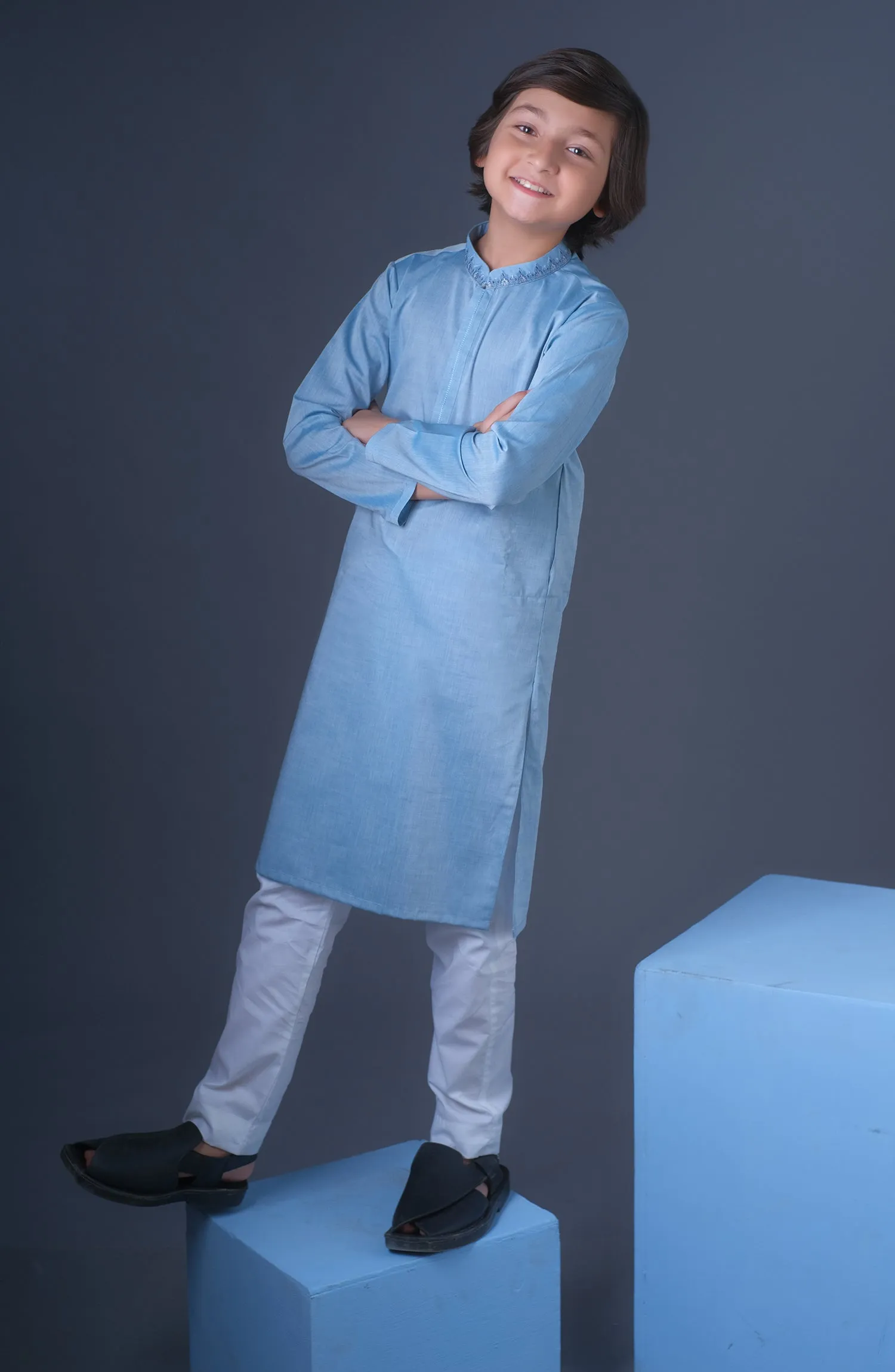 Blue Kurta