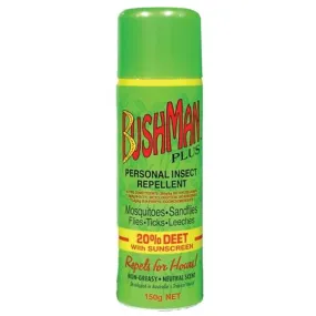 Bushman Plus Insect Repellent - 150g Aerosol