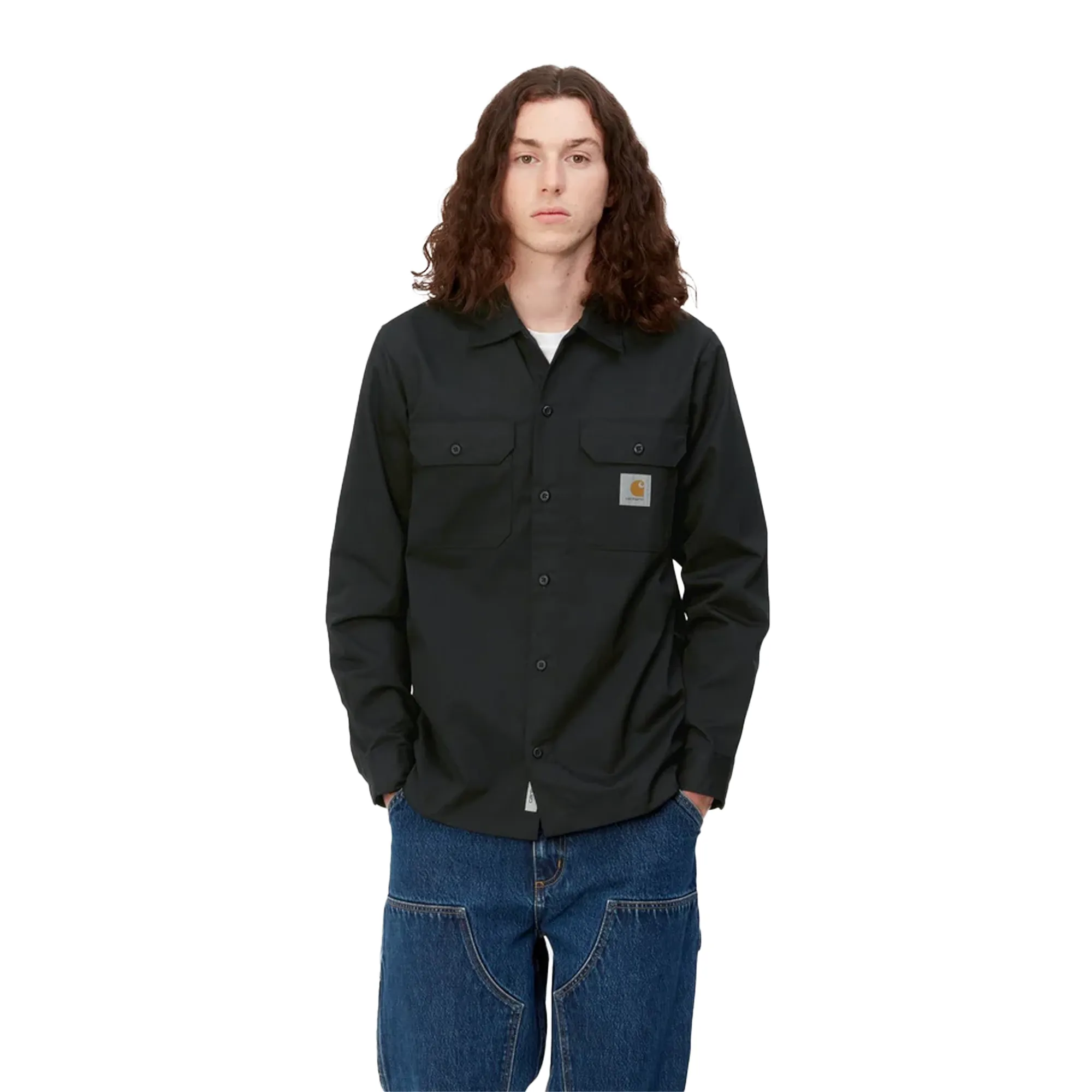 Carhartt WIP Master L/S Shirt Black I027579.89XX