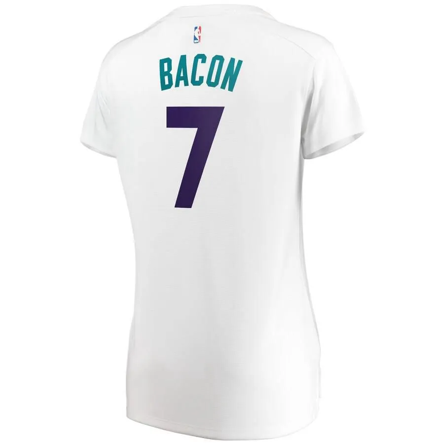 Charlotte Hornets Dwayne Bacon Fanatics Branded Replica Fast Break Player Association Jersey Womens - White | Ireland I1486F6