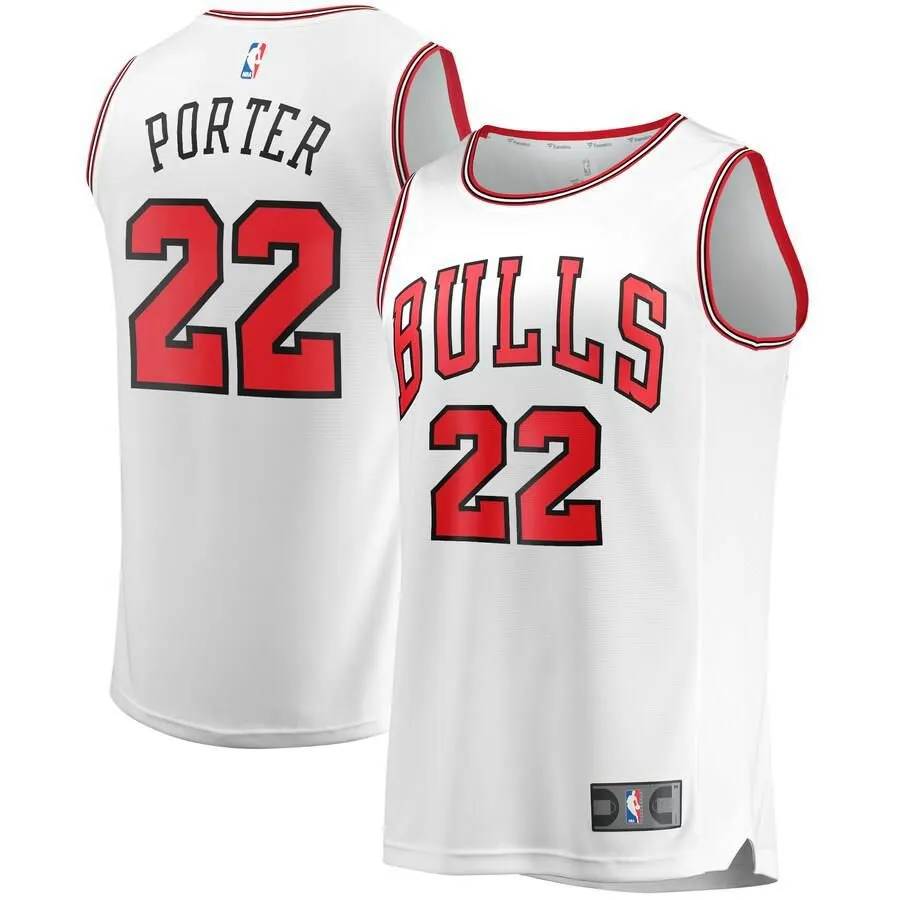 Chicago Bulls Otto Porter Fanatics Branded Fast Break Player Association Jersey Kids - White | Ireland P7529D9