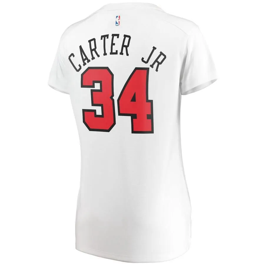 Chicago Bulls Wendell Carter Jr. Fanatics Branded Fast Break Player Association Jersey Womens - White | Ireland D3811M7