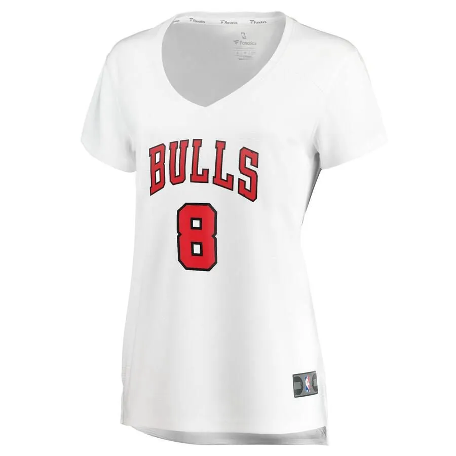 Chicago Bulls Zach LaVine Fanatics Branded Fast Break Player Association Jersey Womens - White | Ireland U0626U0