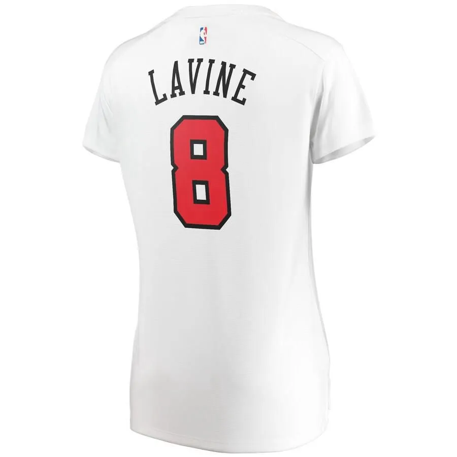 Chicago Bulls Zach LaVine Fanatics Branded Fast Break Player Association Jersey Womens - White | Ireland U0626U0