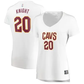 Cleveland Cavaliers Brandon Knight Fanatics Branded Replica Fast Break Player Association Jersey Womens - White | Ireland Z9067K3