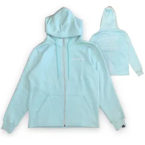 Cozy Live Above EYDSBL Hoodie V2- Pale Green