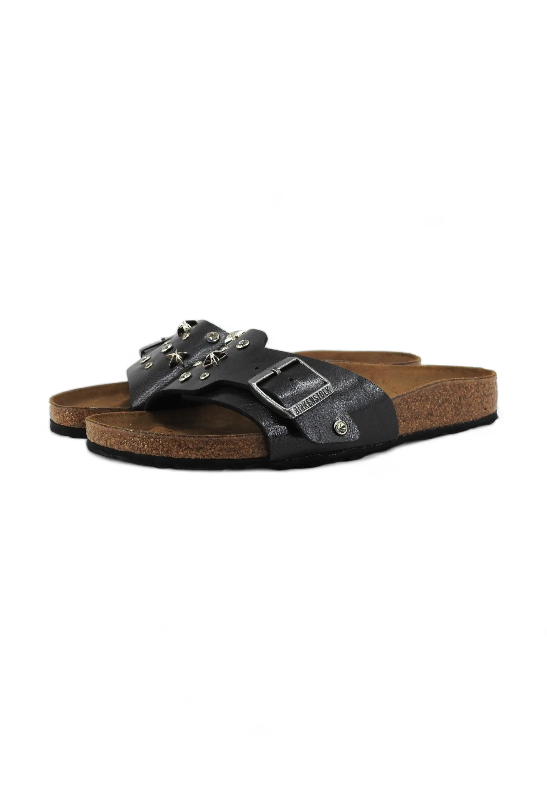 CUSTOM / BIRKENSTOCK Ciabatta Borchie Black 1026617