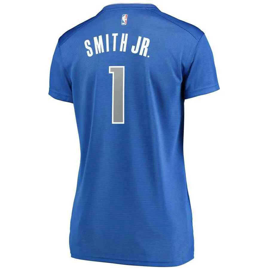 Dallas Mavericks Dennis Smith Jr. Fanatics Branded Replica Fast Break Icon Jersey Womens - Blue | Ireland Z3510H7