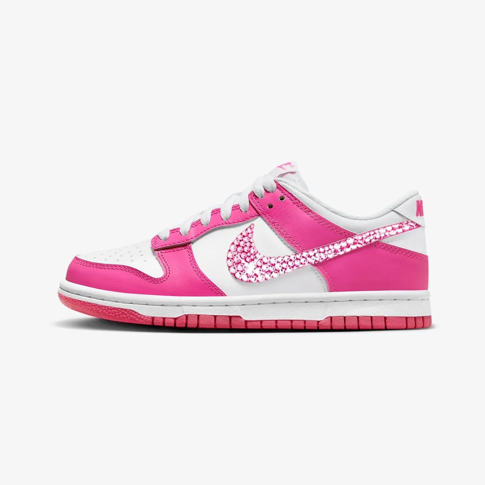 Dunk Low Women/Youth (Pink/White)