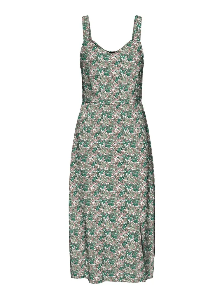 Easy Strap Calf Dress - Sea Moss Print