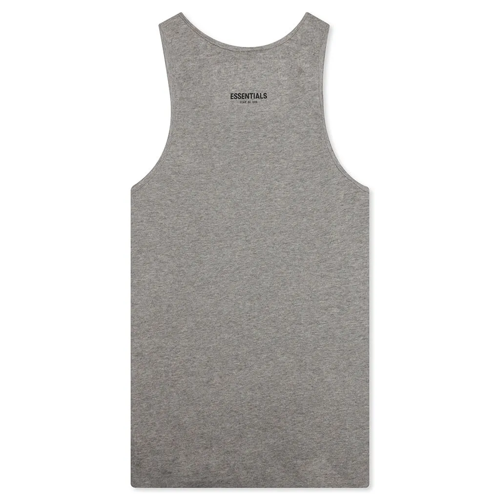 Essentials 3 Pack Tank - Dark Oatmeal