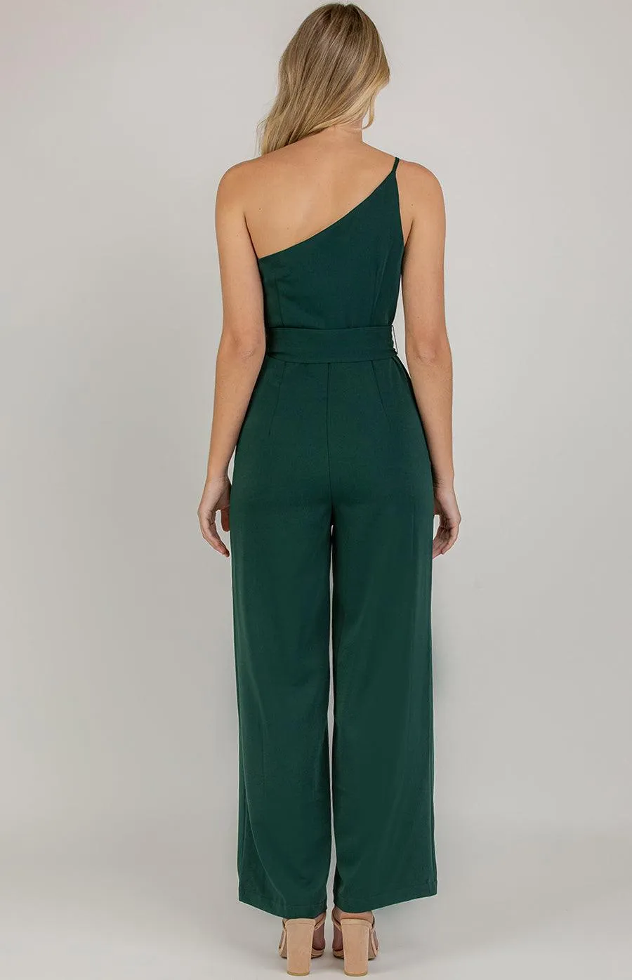 Forget Me Not Jumpsuit In Emerald