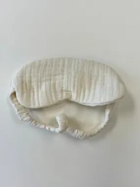 Gauze Cotton Eye Mask - Coconut