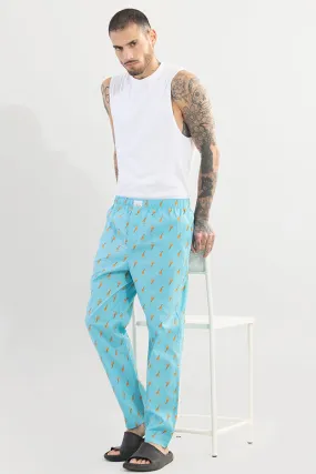 Giraffe Print Blue Pyjama