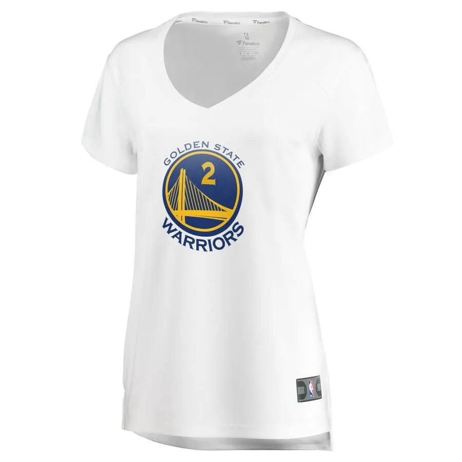 Golden State Warriors Willie Cauley-Stein Fanatics Branded Replica Fast Break Association Jersey Womens - White | Ireland J4260L6