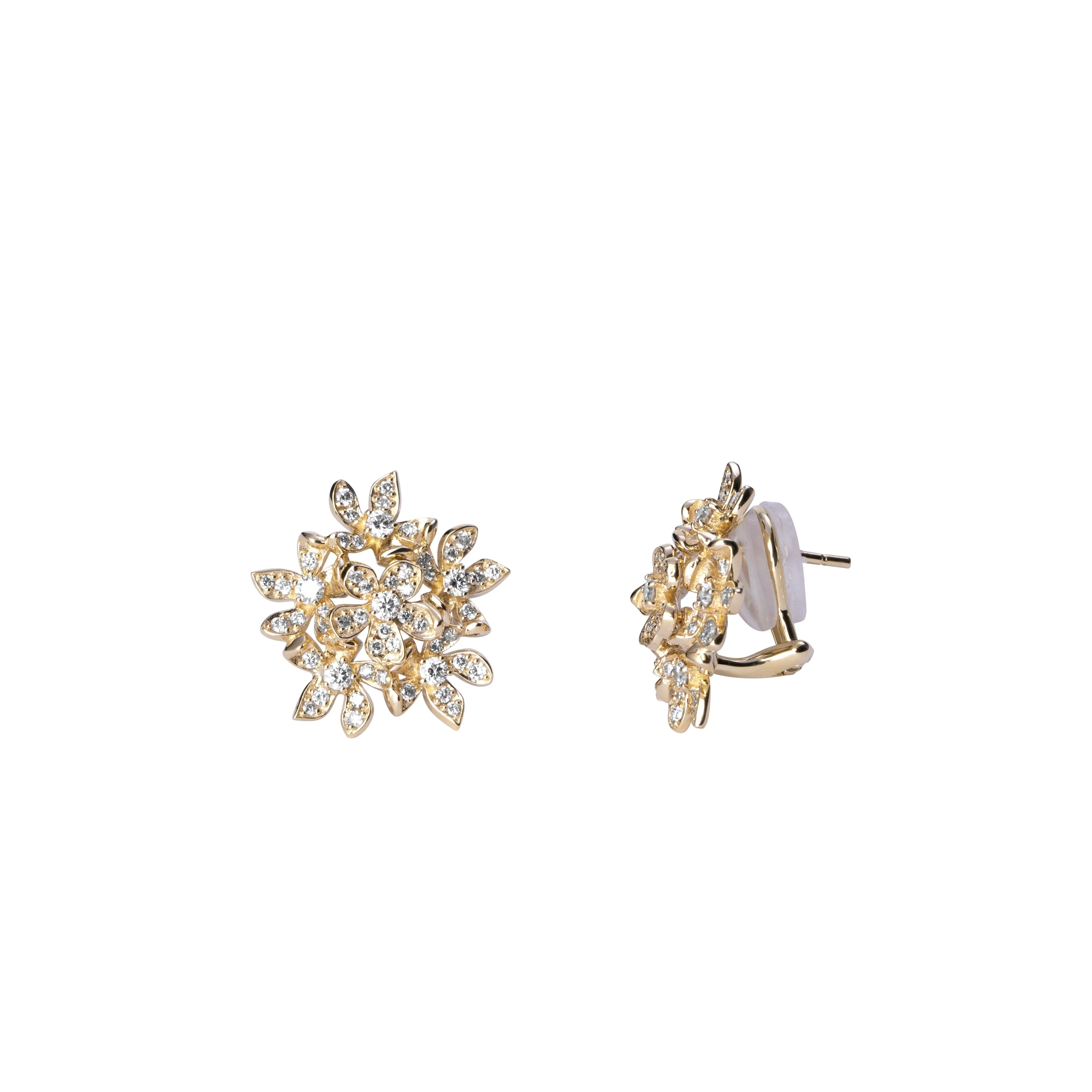 Jardin Flower Bunch Earrings