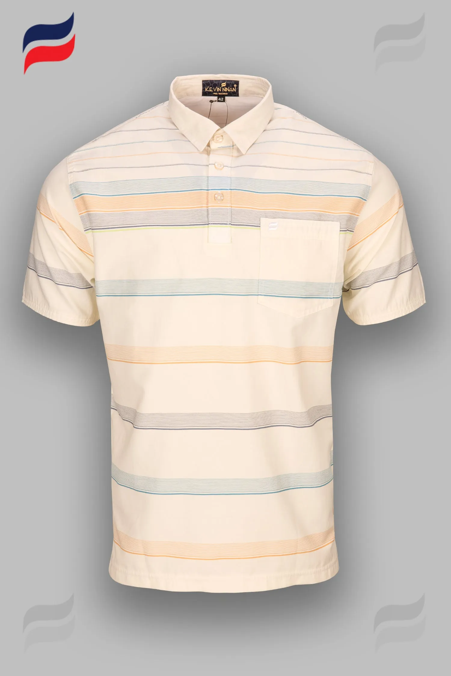 Kevin Ninan Pre-Washed Polo Shirt