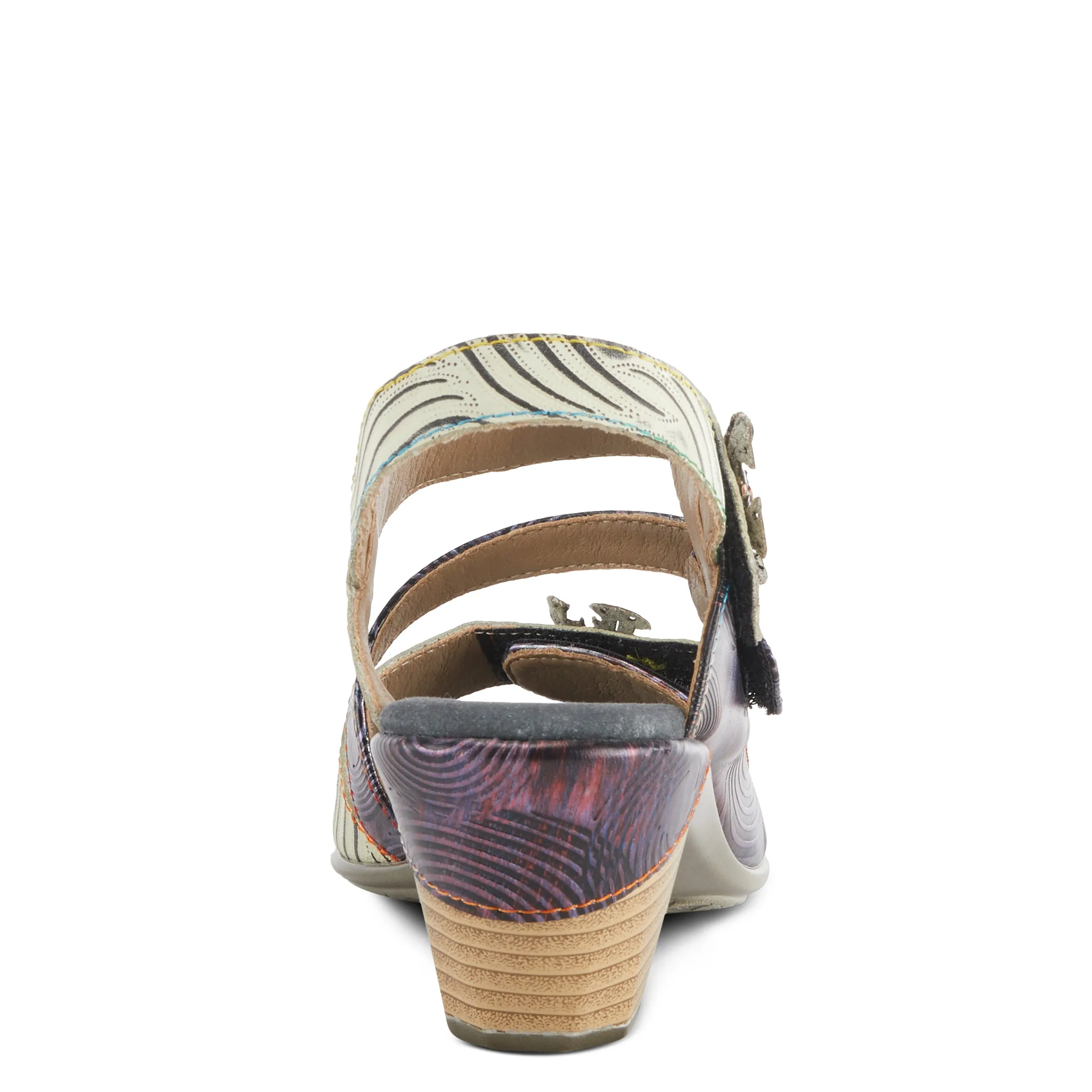 L'ARTISTE ACARINE QUARTER STRAP SANDALS