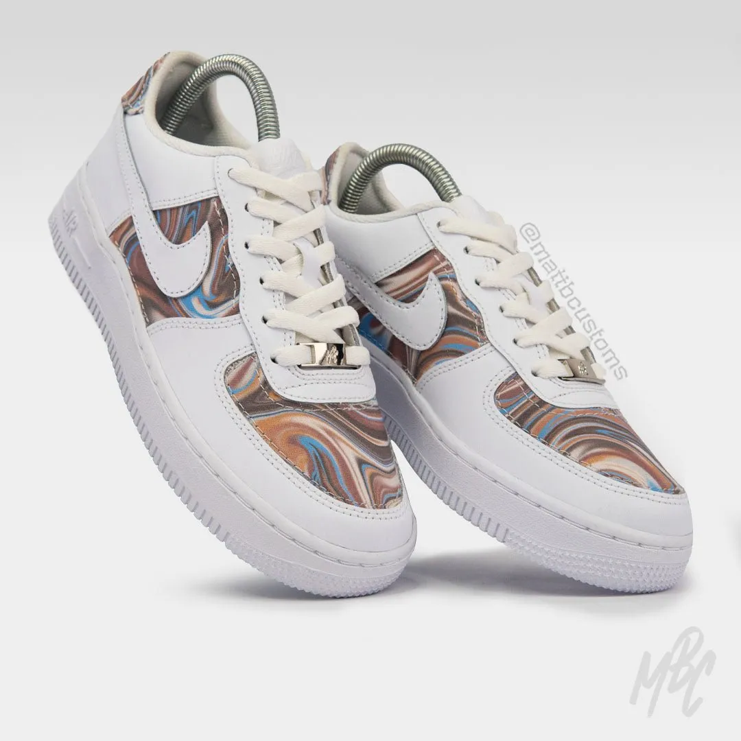 Liquid Marble - Air Force 1 Custom