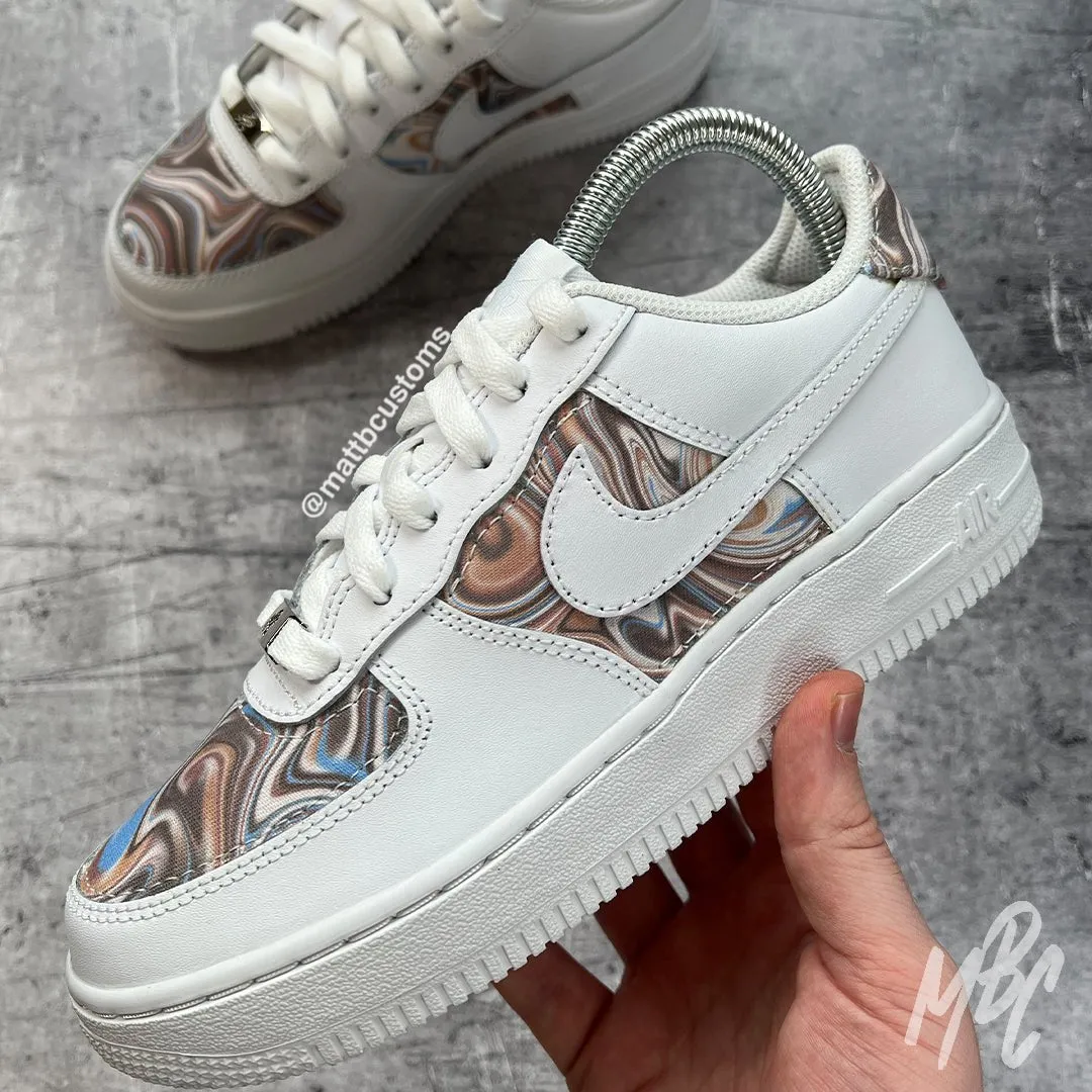 Liquid Marble - Air Force 1 Custom