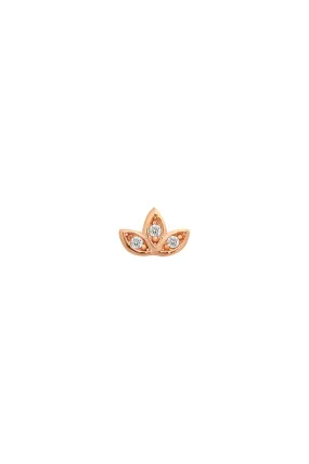 Lotus Piercing in Diamond