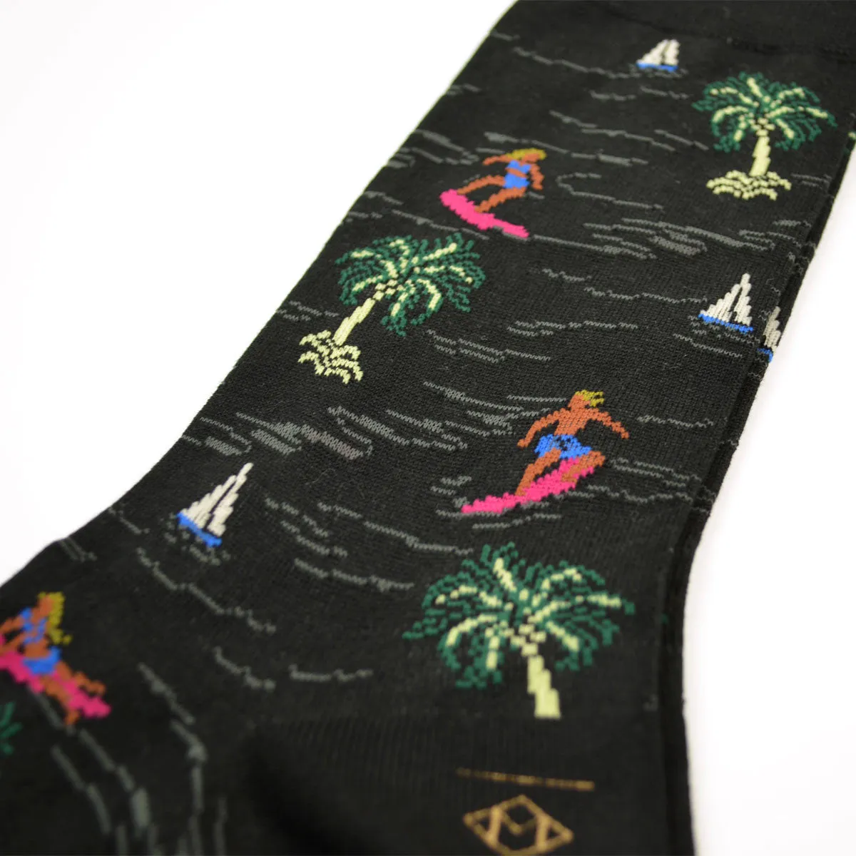 Marcomonde - Surfing Cotton Socks - Black