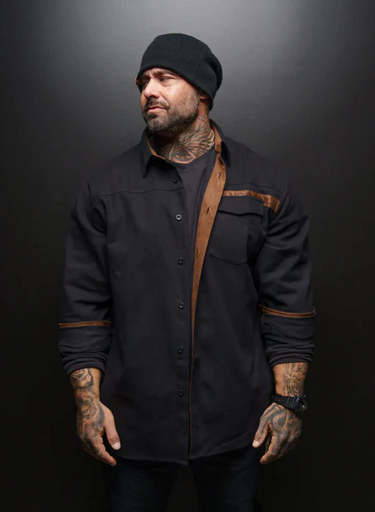 MEN'S FOREVER FLANNEL - BLACK