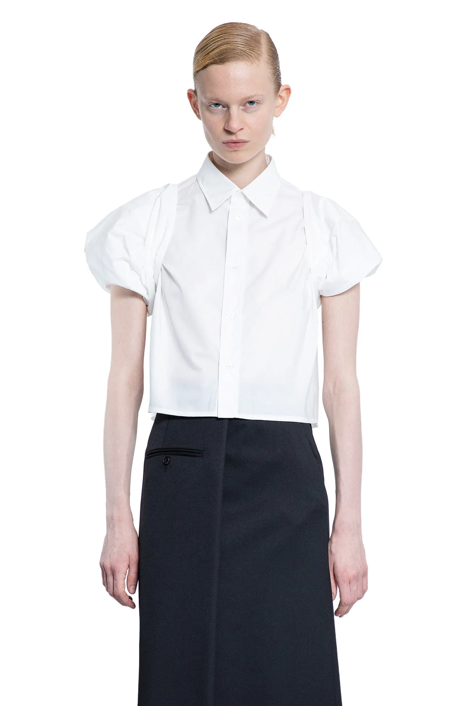 MM6 MAISON MARGIELA WOMAN WHITE SHIRTS