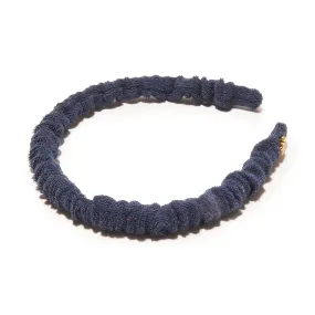 NAVY JESSIE TERRY HEADBAND